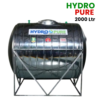 HYDRO PURE STAINLESS STEEL WATER TANK 2000 LTR | HORIZONTAL-304 GRADE|
