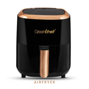 Greenchef  Air Fryer Digital Frizzle with Touch Panel|1200W| 4.2 Liter |Black|