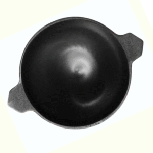 CASTORA Cast Iron Appam Pan Polish 9 Inch | 1.45 Kg