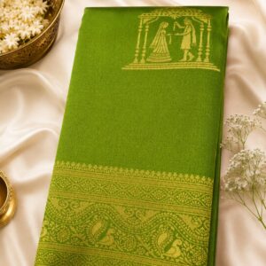 Nandhini Pallaku Soft Silk Saree