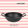 CASTORA Cast Iron Kadai 10 Inch | 2.7 Kg