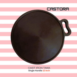 CASTRON Cast Iron Tawa 12 Inch | 2.1 Kg