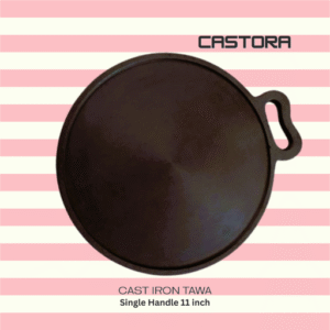 CASTRON Cast Iron Tawa 11 Inch | 1.95 Kg