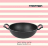CASTORA Cast Iron Kadai 8 Inch | 1.8 Kg