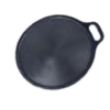 CASTORA Super Smooth Cast Iron Tawa  10 Inch | 1.95 Kg  | Pre‑seasoned | Naturally Nonstick |100% Pure Toxin‑Free | Gas & Induction Compatible