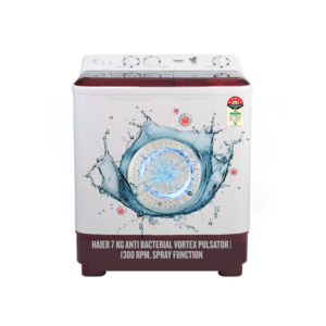 Haier Semi Automatic Top Load Washing Machine 7 Kg |  5 Star