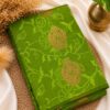 Soft Silk Saree | Parrot Green | Hot Offer ₹399 | Elegant Festive Wear | Soft & Graceful Finish